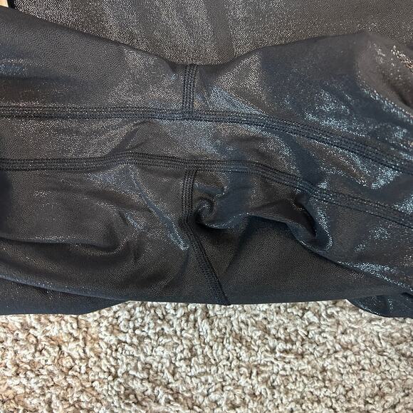Lululemon Align High-Rise Pant 25" Shine Black Sz 14 - Picture 9 of 9